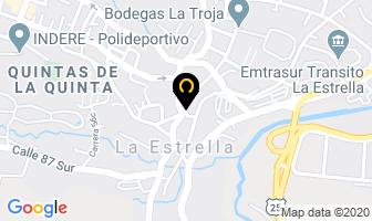 Mapa de Motel Los Dos en La Estrella