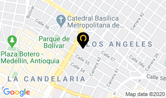 Mapa de Motel Lugano en Medellín