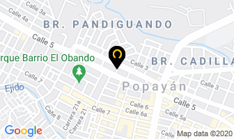 Mapa de Moto Ases en Popayán