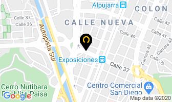 Mapa de Moto Avil en Medellín