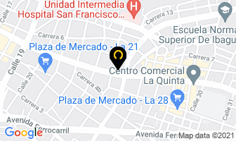 Mapa de Moto Cacique en Ibagué
