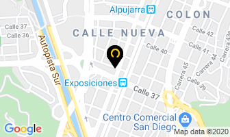 Mapa de Moto Dyal en Medellín