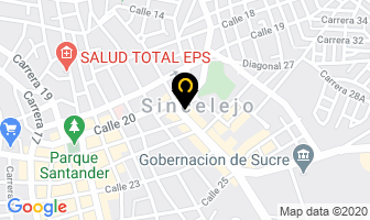 Mapa de Moto-K en Sincelejo