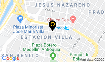 Mapa de Moto osorio en Medellín