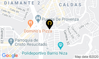 Mapa de Moto Potencia en Floridablanca