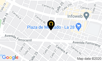 Mapa de Moto Racing en Ibagué