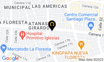 Mapa de Moto Repuesto Calle 40 en Cali