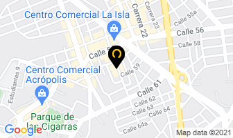 Mapa de Moto Rines en Bucaramanga