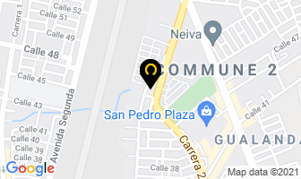 Mapa de Moto Vallas en Neiva