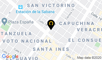 Mapa de Moto Veloz en Bogotá D.C