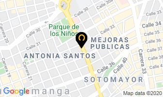 Mapa de Moto World en Bucaramanga