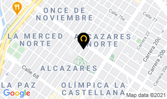 Mapa de Moto Zeus en Bogotá D.C