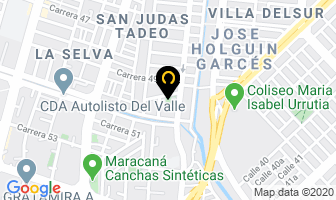 Mapa de Motocarros A Su Servicio en Cali