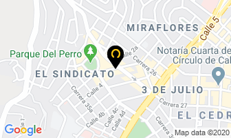 Mapa de Motocarros Raúl Ospina en Cali
