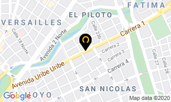 Mapa de Motocicletas Tongko en Cali