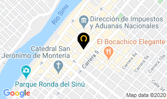 Mapa de Motocor S.a en Montería