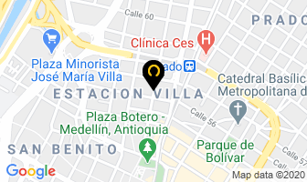 Mapa de Motodafer Ltda. en Medellín