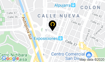 Mapa de Motoperformance en Medellín