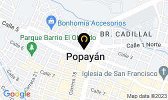 Mapa de Motopits Racing en Popayán