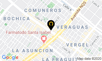 Mapa de Motorcarr en Bogotá D.C