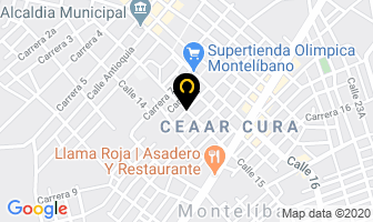 Mapa de Motorepuestos Ltda. en Montelíbano
