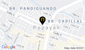 Mapa de Motorepuestos Nata en Popayán