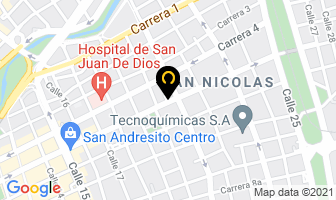 Mapa de Motores Junior en Cali