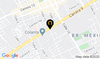 Mapa de Motos 100% Service en Funza