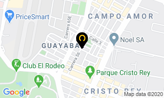 Mapa de Motos Daf Ltda. en Medellín