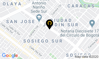 Mapa de Motos Daytona en Bogotá D.C