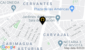 Mapa de Motos Suzuki en Bogotá D.C