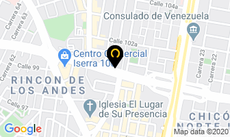 Mapa de Motoservices en Bogotá D.C