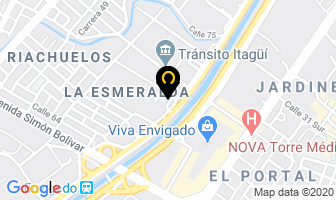 Mapa de Mototransportar S.a. en Itaguí