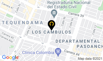 Mapa de Motull Quick Servi en Cali