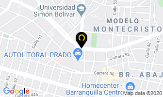 Mapa de Moviconstrucciones Ltda. en Barranquilla