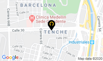 Mapa de Movigas en Medellín
