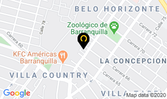 Mapa de Movigranel Ltda. en Barranquilla