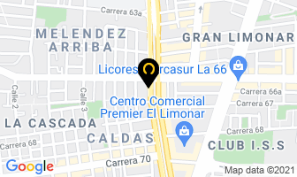 Mapa de Móvil On Line Comunicaciones en Cali