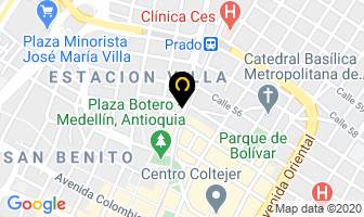 Mapa de Móviles.com en Medellín