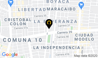 Mapa de Movilla Y Cia. Ltda. en Cali