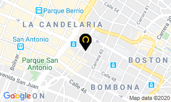 Mapa de Movipollo en Medellín