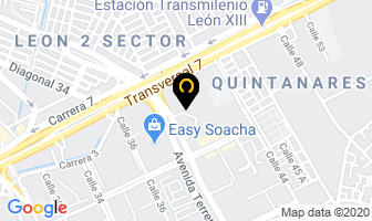 Mapa de Movistar en Soacha