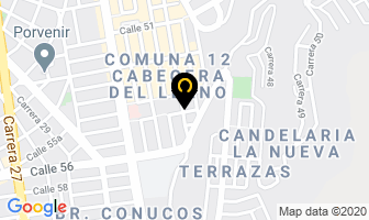 Mapa de Mp Bordados Ltda. en Bucaramanga