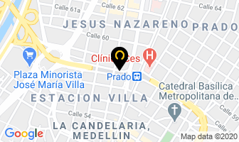 Mapa de Mp Refrigeración en Medellín