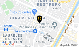 Mapa de Mp4 Pro en Medellín