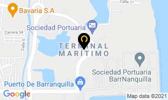 Mapa de Mr. Cargo Inn en Barranquilla