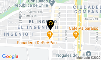 Mapa de Mr. Chuzz Fast Food en Cali