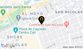 Mapa de Mr Frito en Cali