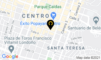 Mapa de Mr. Market Distribuciones en Popayán