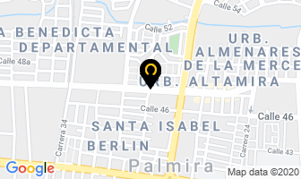 Mapa de Mr. Pizza en Palmira
